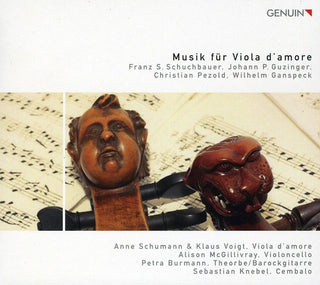 the album cover for Schuchbauer/Guzinger/Pezold - Musik Fur Viola Damore