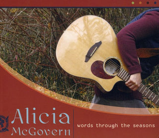 the album cover for Alicia Mcgovern - Words Through the Seasons