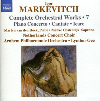 the album cover for G. ROCHBERG - Comp Orchestral Works 7: Piano Cto Cantate Icare