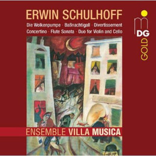 the album cover for E. SCHULHOFF - Die Wolkenp