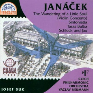 the album cover for Czech Philharmonic Orchestra - Sinfonietta / Taras Bulba / Violin Cto