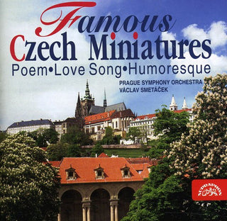 the album cover for Václav Smetá?ek - Famous Czech Miniatures: Fibich, Dvorak, Janacek