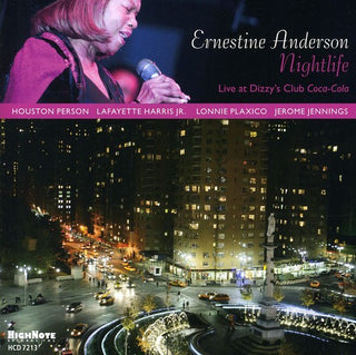 the album cover for Ernestine Anderson - Nightlife