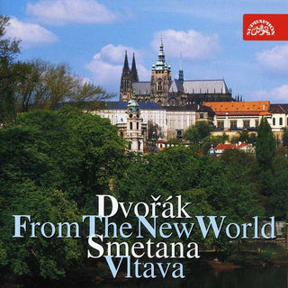 the album cover for Czech Philharmonic Orchestra - Symphony 9 / Vltava