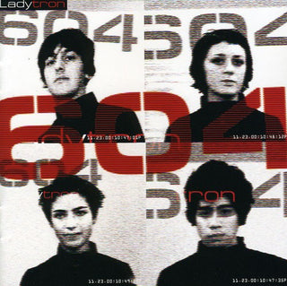 the album cover for Ladytron - 604