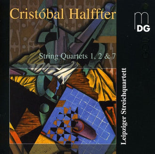 the album cover for Halffter / Leipzig String Quartet - String Quartets 1 & 2 & 7
