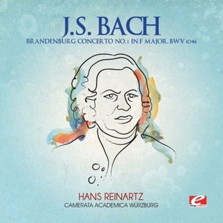 the album cover for J Bach .C. - Brandenburg Concerto 1 In F Major (Ep) (Mod)