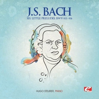 the album cover for Hugo Steurer - Six Little Preludes