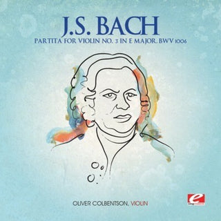 the album cover for Oliver Colbentson - Partita for Violin 3