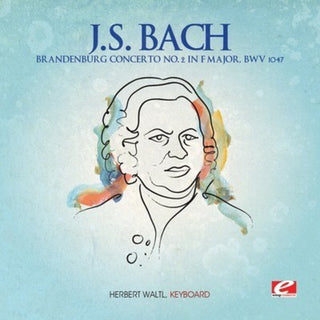 the album cover for Herbert Waltl - Brandenburg Concerto 2 F Major