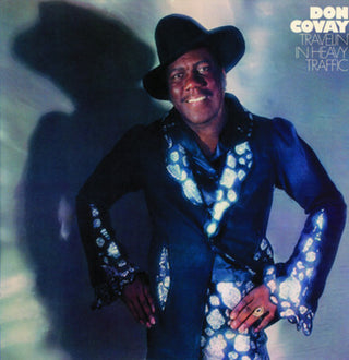 the album cover for Don Covay - Travelin in Heavy Traffic