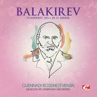 the album cover for Moscow RTV Symphony Orchestra - Symphony No. 2 in D minor