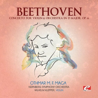 the album cover for NÃ¼rnberg Symphony Orchestra - Concerto for Violin & Orchestra D Major