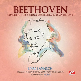 the album cover for Russian Philharmonic Symphony Orchestra - Concerto for Violin & Orchestra D Major