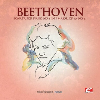 the album cover for MiklÃ³s Skuta - Sonata for Piano 6 in F Major