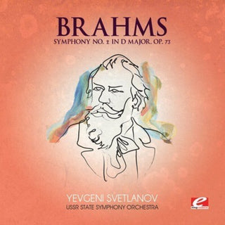 the album cover for USSR State Symphony Orchestra - Symphony 2 in D Major
