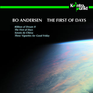 the album cover for Bo Andersen - The First Of Days