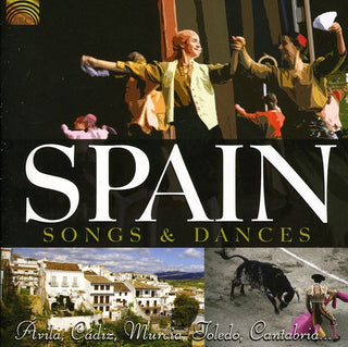 the album cover for Spain Songs & Dances - Spain: Songs & Dances