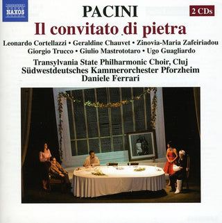 the album cover for G. Pacini - Il Convitato Di Pietra