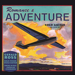 the album cover for Gerald Ross - Romance & Adventure