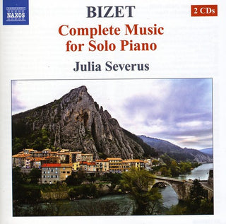 the album cover for Julia Severus - Complete Music for Solo Piano