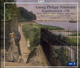 the album cover for Hermann Max - Kapitansmusik 1738