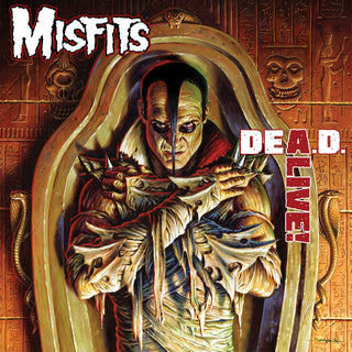 the album cover for Misfits - Dea.D. Alive!