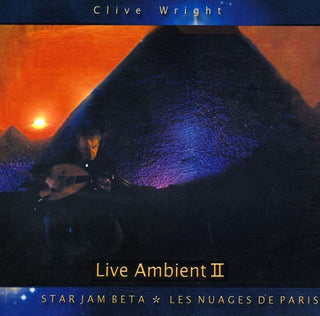 the album cover for Clive Wright - Live Ambient 2