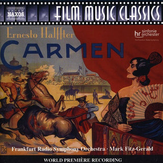 the album cover for E. Halffter - Carmen: Music for the 1926 Silent Film