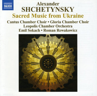 the album cover for A. Shchetynsky - Choral Works