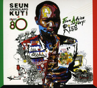 the album cover for Sean Kuti Anikulapo - From Africa With Fury: Rise [Import]