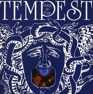 the album cover for Tempest - Living In Fear [Import]
