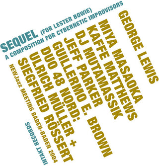 the album cover for George Lewis - Sequel [Import]