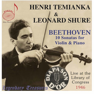 the album cover for Leonard Shure - 10 Sonatas for Violin & Piano
