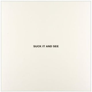 the album cover for Arctic Monkeys - Suck It & See