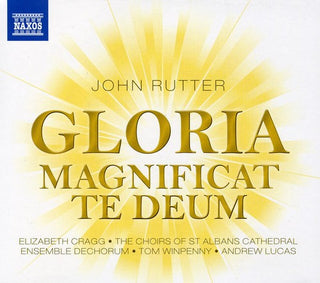 the album cover for St Albans Cathedral Choirs - Gloria / Magnificat / Te Deum