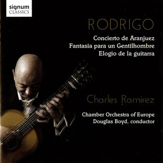 the album cover for Charles Ramirez - Concierto de Aranjuez: Fantasia Para Un