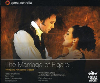 the album cover for Teddy Rhodes Tahu - Marriage of Figaro