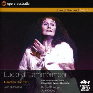 the album cover for Joan Sutherland - Lucia Di Lammermoor