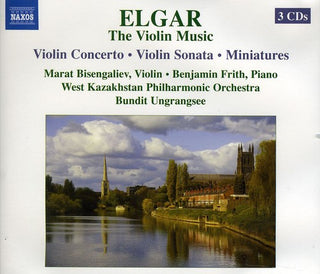 the album cover for Marat Bisengaliev - Violin Music