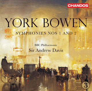 the album cover for Sir Andrew Davis - Symphonies 1 & 2