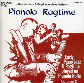 the album cover for Roy Mickleburgh - Pianola Ragtime: Early Piano Jazz and Ragtime On Pianola Rolls, Vol. 2