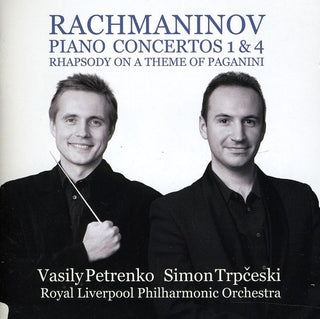 the album cover for Vasily Petrenko - Piano Concertos 1 & 4