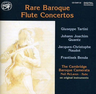 the album cover for The Cambridge Baroque Camerata - Rare Baroque Flute Concertos