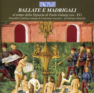 the album cover for Concentus Lucensis - Ballads & Madrigals of the 15th Century