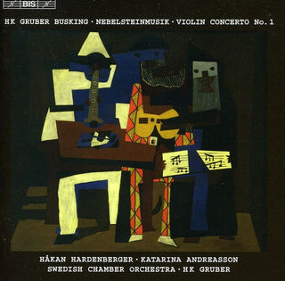 the album cover for Gruber Hardenberger/Andreasson - Busking
