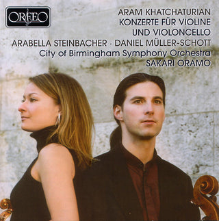 the album cover for Dvorak/Szymanowski - Cto for Cello & Orchestra / Cto Violin & Orchestra