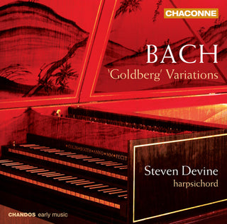 the album cover for Steven Devine - Goldberg Variations
