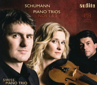 the album cover for Schweizer Klaviertrio Â– Swiss Piano Trio - Piano Trios 1 & 2