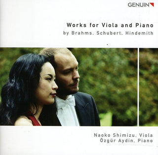 the album cover for Naoko Shimizu - Works for Viola & Piano